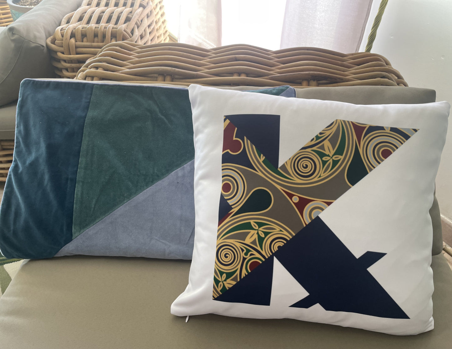 Coussin Ouest Cottage Karre