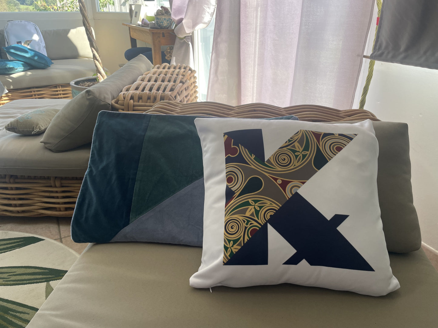 Coussin Ouest Cottage Karre